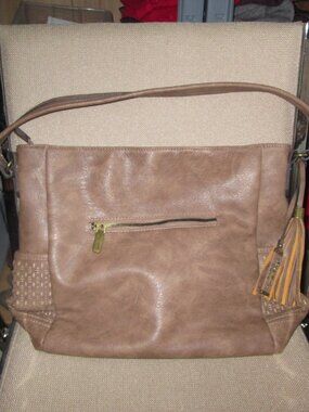Darcy Marks London Handbag Purse Tassel Side Pockets